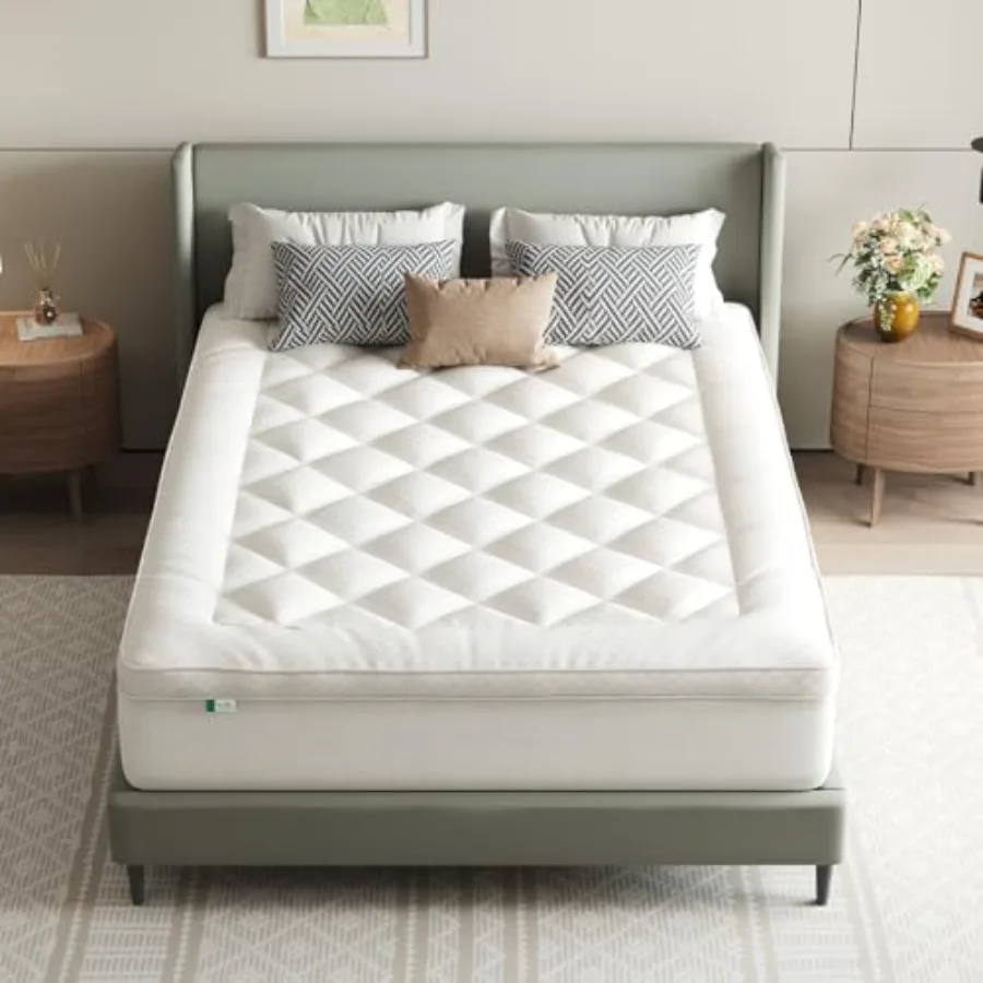 Наматрасник Extra Thick Pillow Top - Утолщенный роскошный наматрасник для отелей, с эффектом памяти, для снятия боли в спине, дышащий, пышный, с наполнителем из пуха
Наматрасник Extra Thick Pillow Top - Утолщенный роскошный наматрасник для отелей, с эффектом памяти, для снятия боли в спине, дышащий, пышный, с наполнителем из пуха