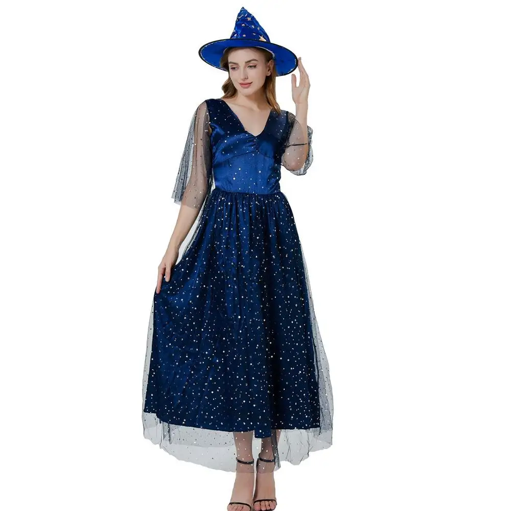 Women's Star Mesh Witch Skirt Halloween Role-playing Fairy Costume Party Performance Outfit Gift Traditional Chinese Stage Co...
Women's Star Mesh Witch Skirt Halloween Role-playing Fairy Costume Party Performance Outfit Gift Traditional Chinese Stage Co...