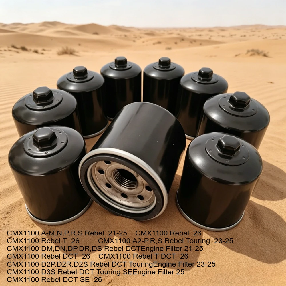 1pc/2/4pc Oil Filter For Honda CMX1100A CMX1100D CMX1100 Rebel T DCT SE Touring CMX 1100 2021-2026 25 CB1300 CB1300F ABS CB 1300
1pc/2/4pc Oil Filter For Honda CMX1100A CMX1100D CMX1100 Rebel T DCT SE Touring CMX 1100 2021-2026 25 CB1300 CB1300F ABS CB 1300