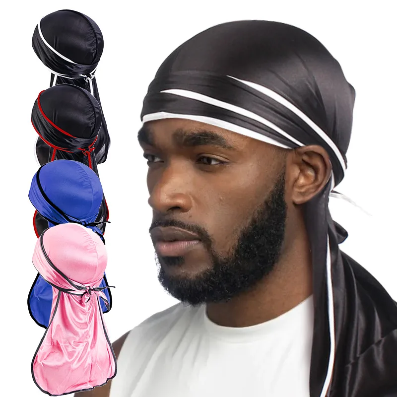 Unisex New Silk Durag Bandana Turban Hat Quick Dry Men Breathable Long Tail Doo Rag for Men Durags Pirate Hat Headband
Unisex New Silk Durag Bandana Turban Hat Quick Dry Men Breathable Long Tail Doo Rag for Men Durags Pirate Hat Headband