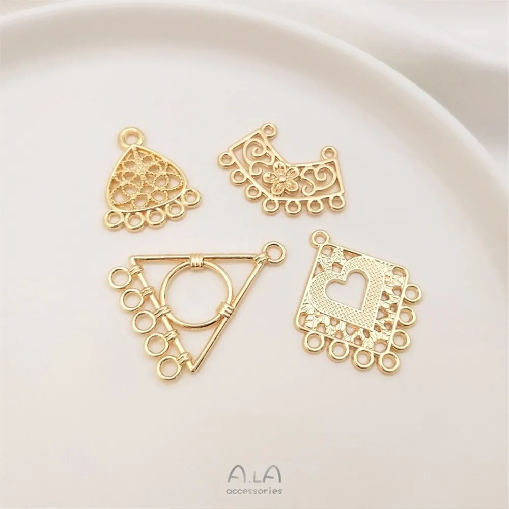 14K Gold Color Accessories Porous Tassel Sweater Chain Pendant Hairpin Earrings Pendant Diy Necklace Ear Hanging Material
14K Gold Color Accessories Porous Tassel Sweater Chain Pendant Hairpin Earrings Pendant Diy Necklace Ear Hanging Material