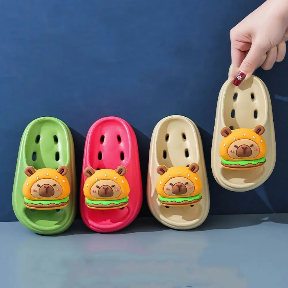Capybara Children's Indoor Slippers Thick-soled Anti-slip Toddler Rubber Slippers Comfortable Thickened Baby Bathroom Slippers
Capybara Children's Indoor Slippers Thick-soled Anti-slip Toddler Rubber Slippers Comfortable Thickened Baby Bathroom Slippers
