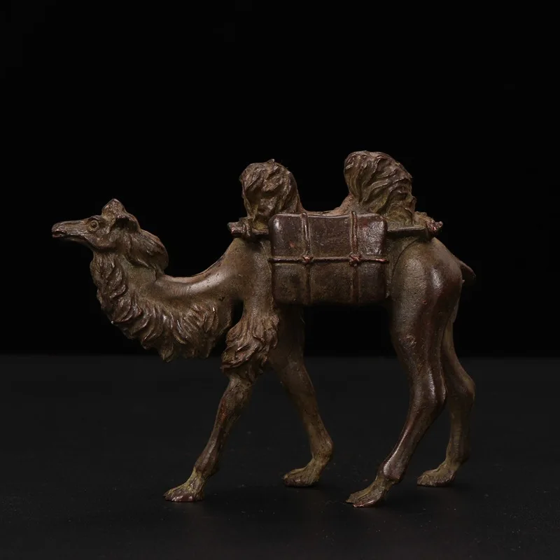 Creative Retro Bronze Sculpture Desert Ship Camel Realistic Fashion Home Living Room Office Desk Ornaments Crafts Gifts
Creative Retro Bronze Sculpture Desert Ship Camel Realistic Fashion Home Living Room Office Desk Ornaments Crafts Gifts