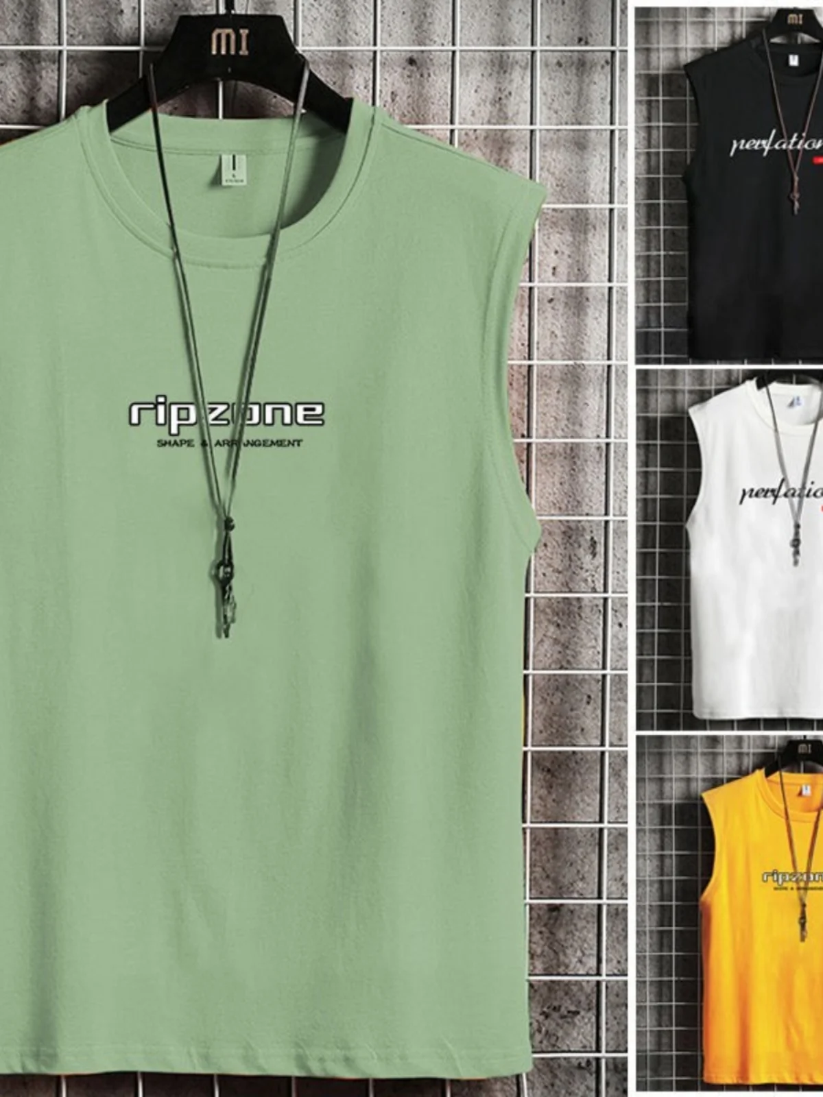 Men's Slim Fit Svel T-irt Faionable Korean Sle Sportswear Summer Trendy Tank Top Casual round Ne Sweat Vest
Men's Slim Fit Svel T-irt Faionable Korean Sle Sportswear Summer Trendy Tank Top Casual round Ne Sweat Vest