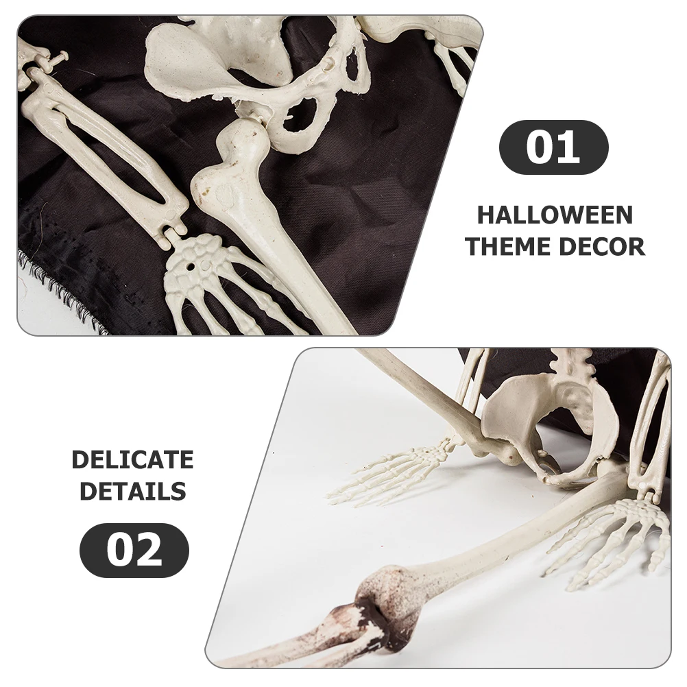 Simulation Decoration Halloween Party Props Spooky Bone Scary Ornament For Haunted House Decor
Simulation Decoration Halloween Party Props Spooky Bone Scary Ornament For Haunted House Decor