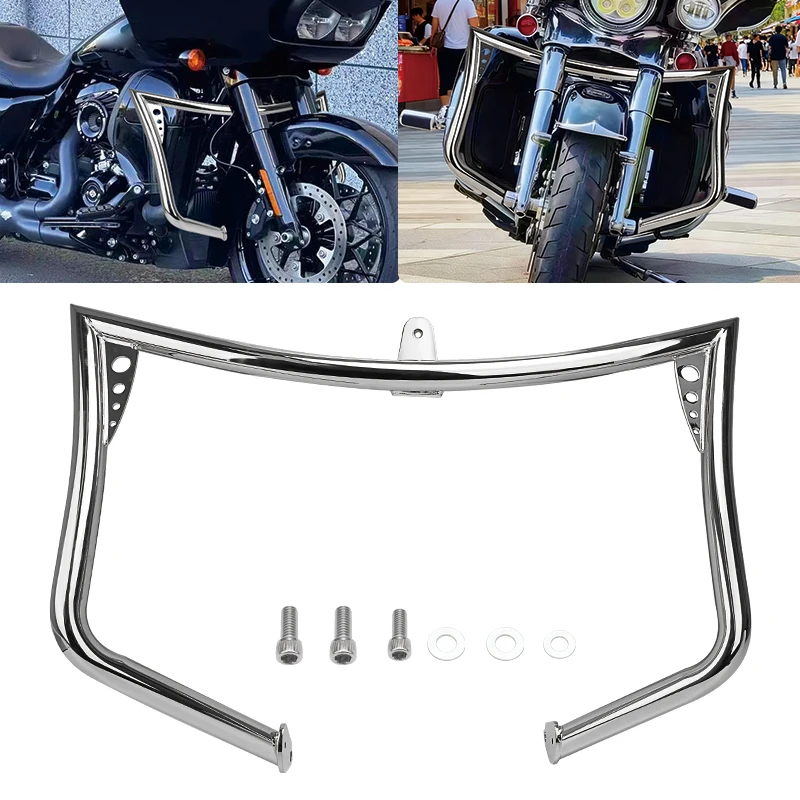 Защита двигателя мотоцикла, защита бампера для Harley Touring Street Glide Road King Electra Glide 1997-2008
Защита двигателя мотоцикла, защита бампера для Harley Touring Street Glide Road King Electra Glide 1997-2008