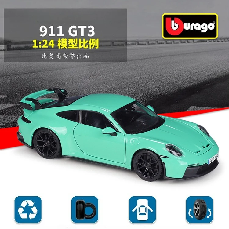 Bburago 1:24 911GT3 Sports Car Simulation Alloy Model Toy Gift Diecast Alloy Car Model Collectible
Bburago 1:24 911GT3 Sports Car Simulation Alloy Model Toy Gift Diecast Alloy Car Model Collectible