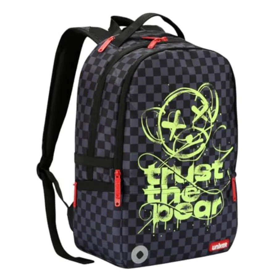 Graffiti Backpack, Designer Laptop Backpack for 15.6 Inch Work, Water Resistant Backpack Computer Bag, CheckeredBear
Graffiti Backpack, Designer Laptop Backpack for 15.6 Inch Work, Water Resistant Backpack Computer Bag, CheckeredBear