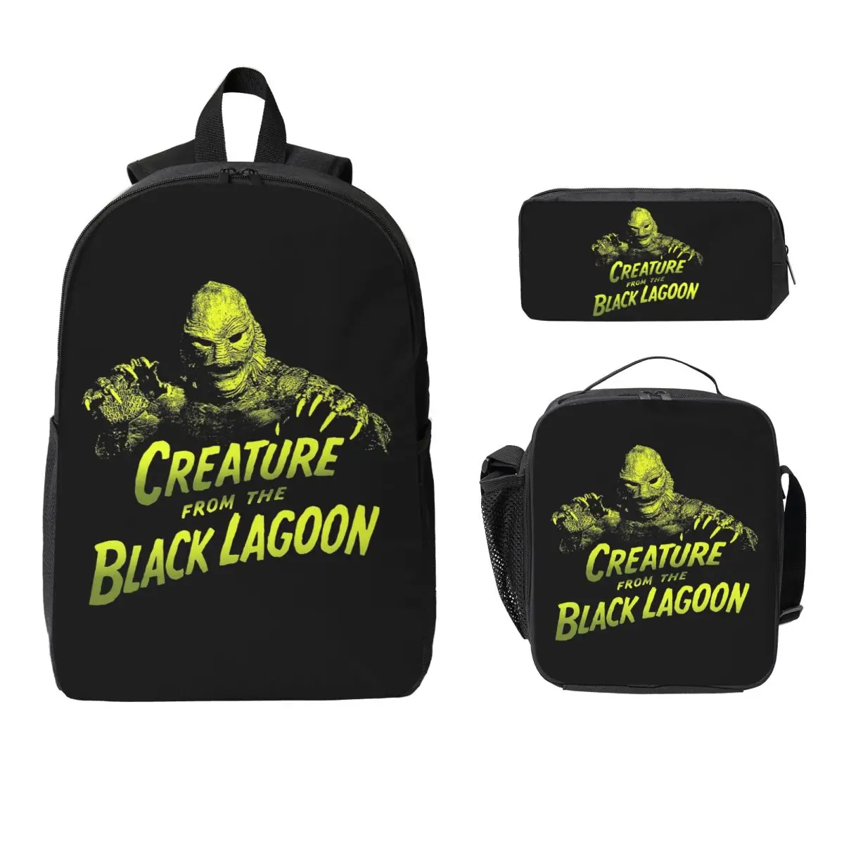 Creature From The Black Lagoon Backpack Student BookBag School Bag Laptop Shoulder Bags 3ps Insulated Lunch Bag Pencil Case
Creature From The Black Lagoon Backpack Student BookBag School Bag Laptop Shoulder Bags 3ps Insulated Lunch Bag Pencil Case