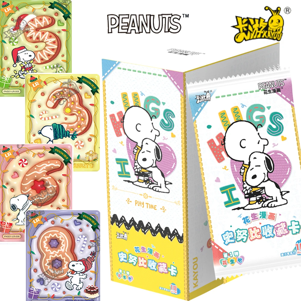 KAYOU оригинальная коллекционная карта арахиса Snoopy, классическая популярная милая щенок MR, градиент для отдыха, счастливая повседневная карта, детская подарочная игрушка
KAYOU оригинальная коллекционная карта арахиса Snoopy, классическая популярная милая щенок MR, градиент для отдыха, счастливая повседневная карта, детская подарочная игрушка
