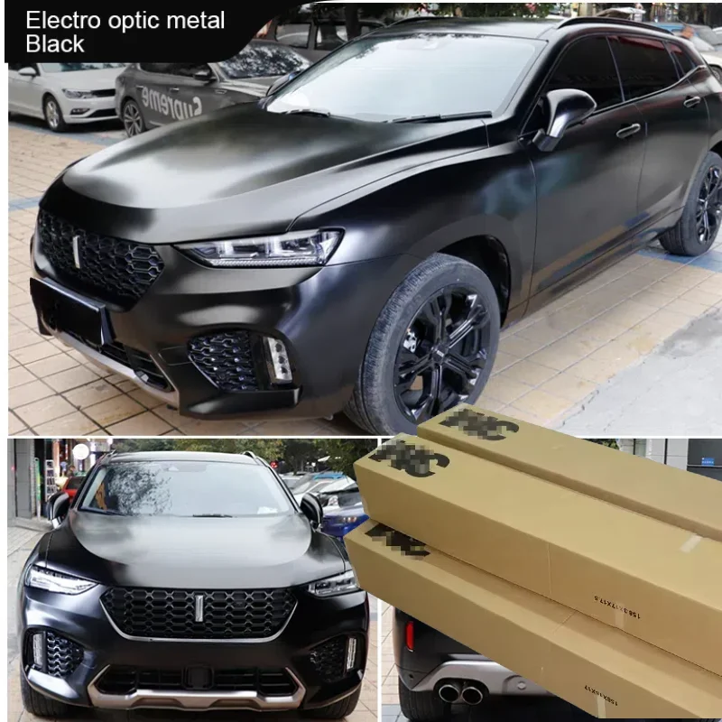 3M PET Electro Optic Metal Black 1.52x17m Car Color Change Changing Paint Protection Vinyl Stickers Decals Wraps Films Roll
3M PET Electro Optic Metal Black 1.52x17m Car Color Change Changing Paint Protection Vinyl Stickers Decals Wraps Films Roll
