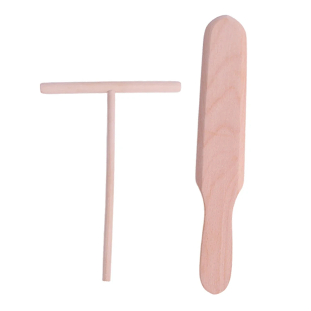 2Pcs Pancake Tools Wooden Crepe Spreader Kitchen Scraper Spatula Set Baking Cakes Easy Flip Delicate Food Cooking Home
2Pcs Pancake Tools Wooden Crepe Spreader Kitchen Scraper Spatula Set Baking Cakes Easy Flip Delicate Food Cooking Home