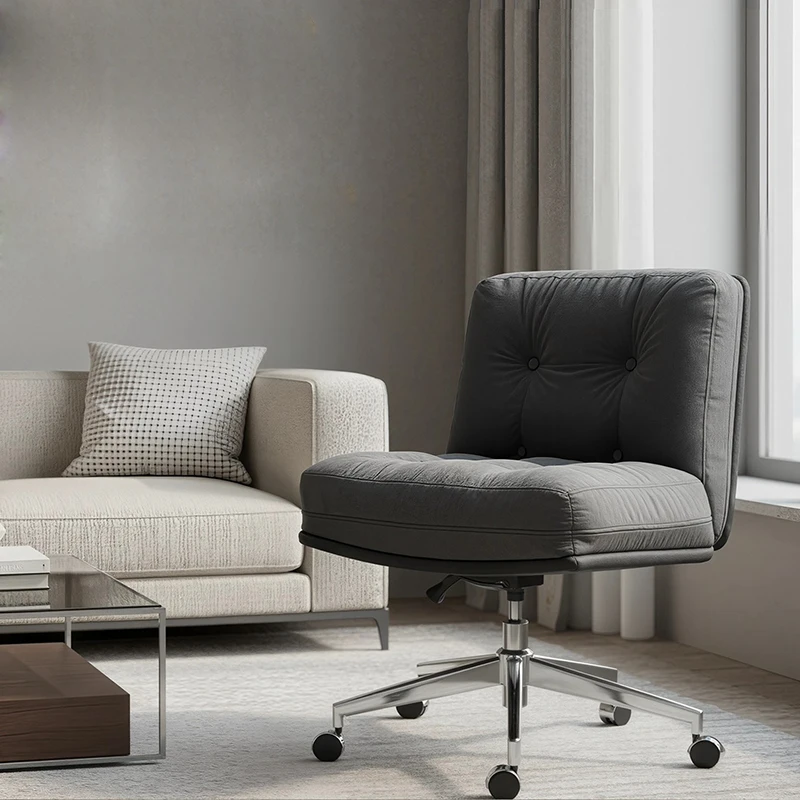 Cushion Comfortable Office Chair Lazy Dinning Bedroom Nordic Office Chair Luxury Backrest Dresser Silla Oficina Trendy Furniture
Cushion Comfortable Office Chair Lazy Dinning Bedroom Nordic Office Chair Luxury Backrest Dresser Silla Oficina Trendy Furniture