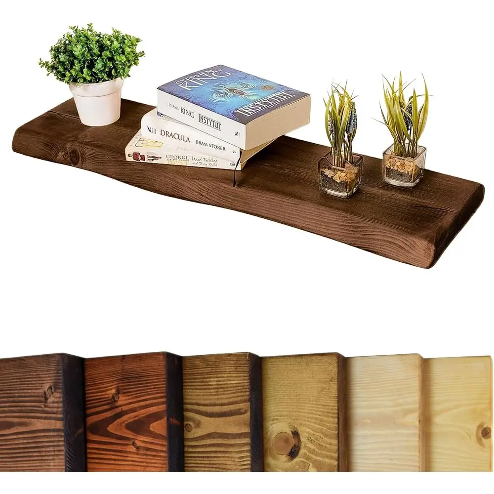 Chunky Rustic Walnut Floating Shelf, 9x2, 20 Inch
Chunky Rustic Walnut Floating Shelf, 9x2, 20 Inch