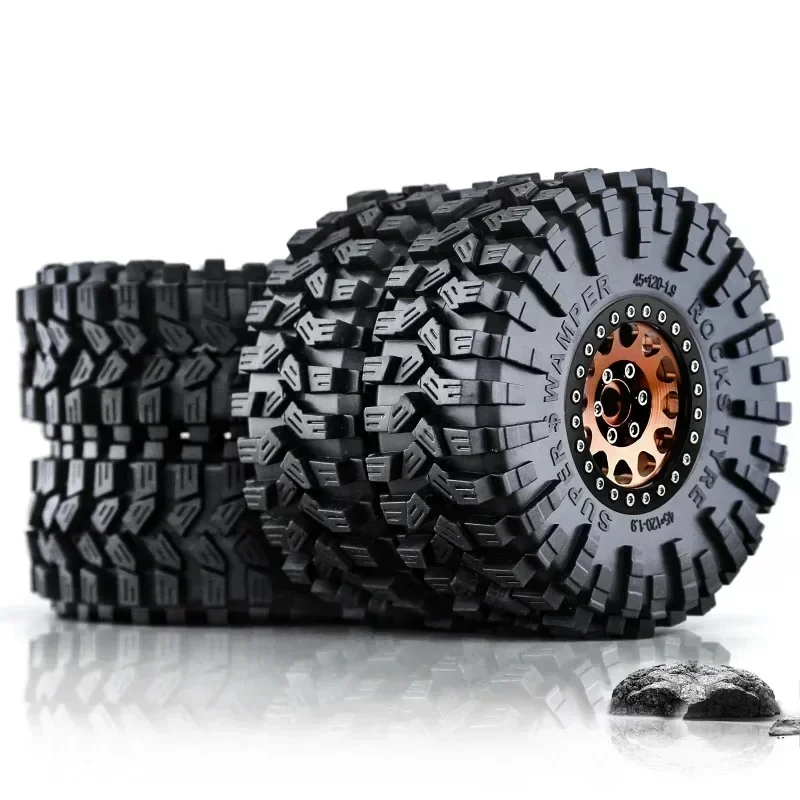 4pcs 120mm 1.9" Metal Beadlock Wheel Rim Rubber Tire Set for 1/10 RC Crawler Car Trxs TRX4 RC4WD D90 Axial SCX10 II III MST
4pcs 120mm 1.9" Metal Beadlock Wheel Rim Rubber Tire Set for 1/10 RC Crawler Car Trxs TRX4 RC4WD D90 Axial SCX10 II III MST