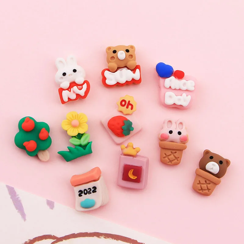 Mini Resin Apple Tree Flatback Cabochons for Girls Nail Decoration 20pcs Kawaii Cartoon Animal Cookies Resin Cabochon DIY Charms
Mini Resin Apple Tree Flatback Cabochons for Girls Nail Decoration 20pcs Kawaii Cartoon Animal Cookies Resin Cabochon DIY Charms