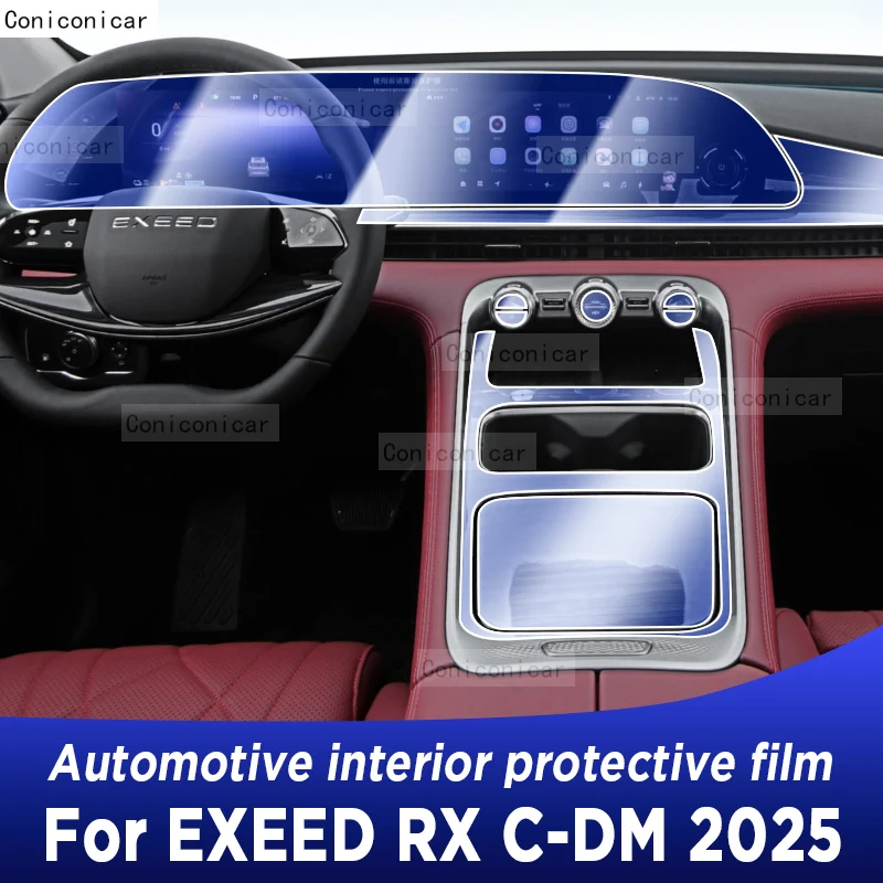 For EXEED RX C-DM 2025 Panel Dashboard Navigation Automotive Interior Protective Film TPU Anti-Scratch
For EXEED RX C-DM 2025 Panel Dashboard Navigation Automotive Interior Protective Film TPU Anti-Scratch