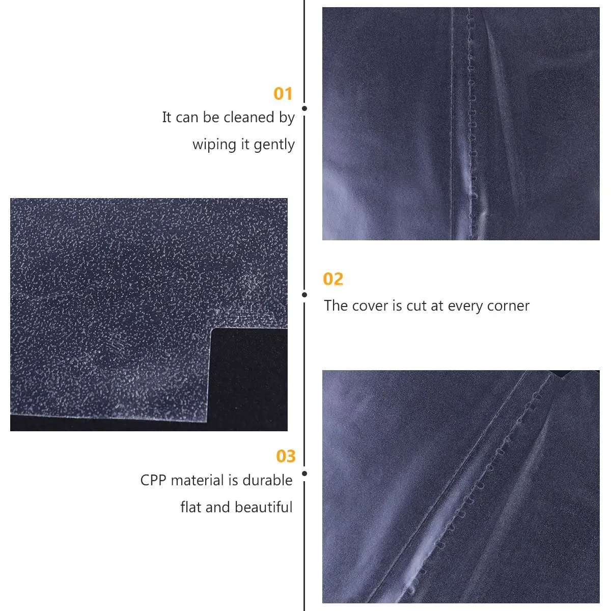 10 Pcs Self-adhesive Book Cover Textbook Protective Covers Sleeve Transparent Plastic Film
10 Pcs Self-adhesive Book Cover Textbook Protective Covers Sleeve Transparent Plastic Film