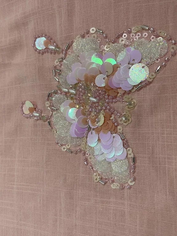 Niche Designer Tailo Han Costume Fabric Cotton Embroidery Beads Tube Pink Bamboo Joint Same Color Bowknot Pattern
Niche Designer Tailo Han Costume Fabric Cotton Embroidery Beads Tube Pink Bamboo Joint Same Color Bowknot Pattern