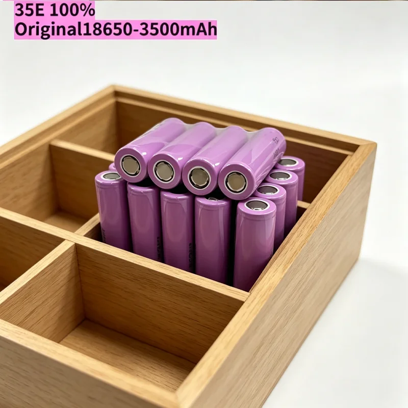 2026 NEW brand new original rechargeable lithium-ion battery 18650 35E 3500mAh 20A discharge INR18650 3.7v 3500mAh
2026 NEW brand new original rechargeable lithium-ion battery 18650 35E 3500mAh 20A discharge INR18650 3.7v 3500mAh