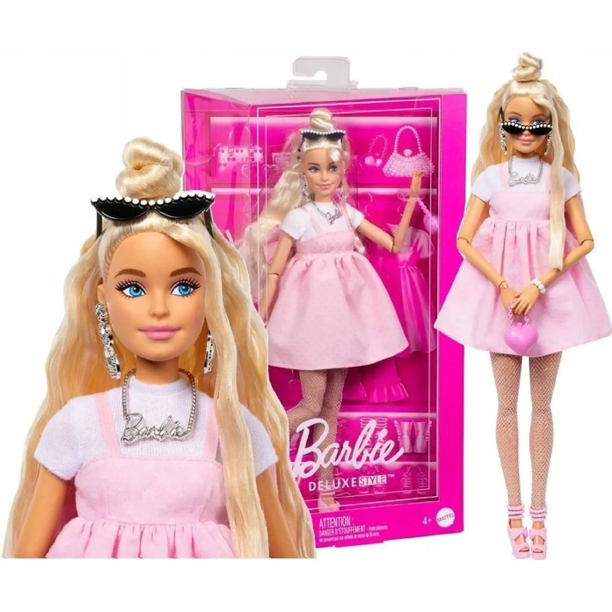 2025 New Original Mattel Barbie Deluxe Style Doll for Girls Barbiecore Outfit Blond Toys for Children Birthday Christmas Gifts
2025 New Original Mattel Barbie Deluxe Style Doll for Girls Barbiecore Outfit Blond Toys for Children Birthday Christmas Gifts