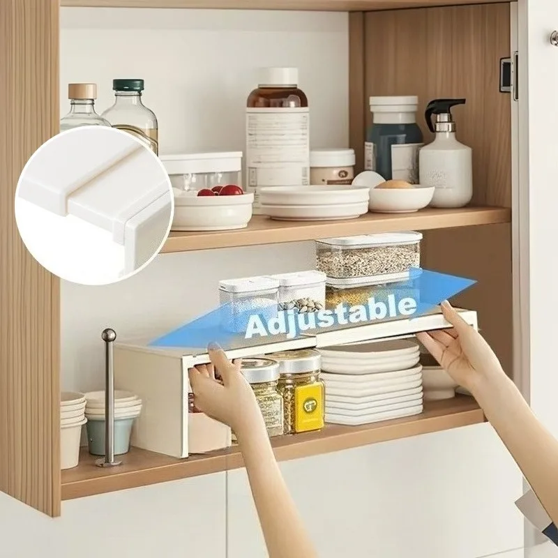Retractable Storage Rack Organizer for Kitchen Cupboard Cabinet Space Saving Shelf Bottle Spice Dish Holder Closet Accessory
Retractable Storage Rack Organizer for Kitchen Cupboard Cabinet Space Saving Shelf Bottle Spice Dish Holder Closet Accessory