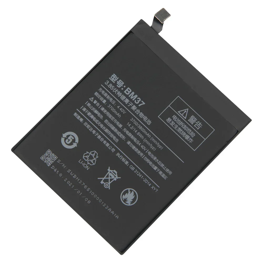 Production in 2024 BM37 Phone Battery 3800mAh For Xiaomi Mi 5S plus 5Splus Replacement Battery High Quality Batteries With Tool
Production in 2024 BM37 Phone Battery 3800mAh For Xiaomi Mi 5S plus 5Splus Replacement Battery High Quality Batteries With Tool