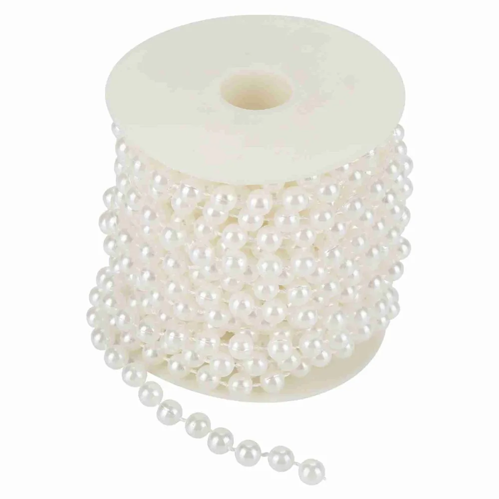 8mm Size Pearl Beads Garland Beige Color Faux Pearl Pearl Bead Roll 10M White Beads Garland Party Decoration
8mm Size Pearl Beads Garland Beige Color Faux Pearl Pearl Bead Roll 10M White Beads Garland Party Decoration