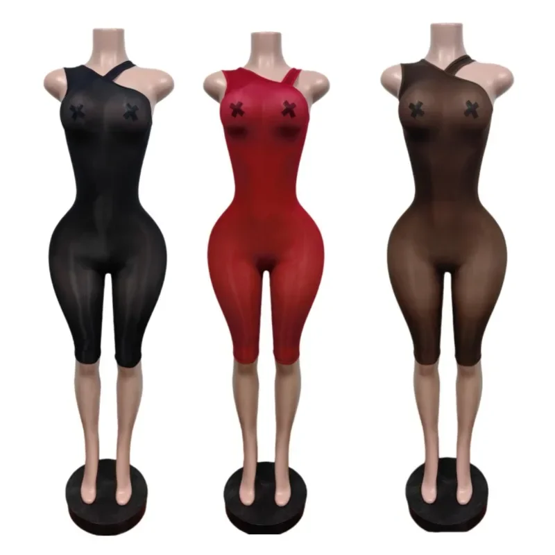 GUWU Women One Shoulder Shiny Yoga short Jumpsuit Stretch Tight Compression Bodysuit Romper Gym Pilates Daily Training Workout
GUWU Women One Shoulder Shiny Yoga short Jumpsuit Stretch Tight Compression Bodysuit Romper Gym Pilates Daily Training Workout