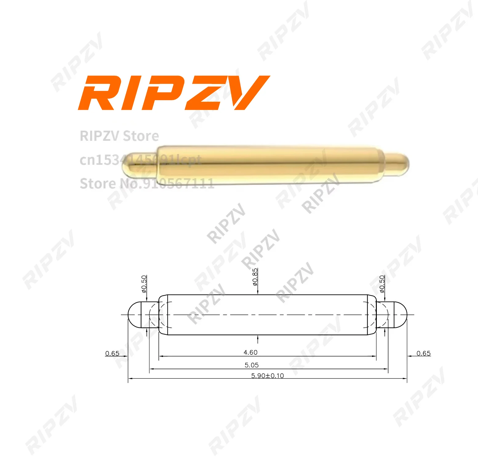 Настроить 0,85x5,9 мм Пружинный штифт Pogo Pin DIP Контактный штифт по индивидуальному заказу Латунная позолоченная резьба Разъем с двойной головкой
Настроить 0,85x5,9 мм Пружинный штифт Pogo Pin DIP Контактный штифт по индивидуальному заказу Латунная позолоченная резьба Разъем с двойной головкой