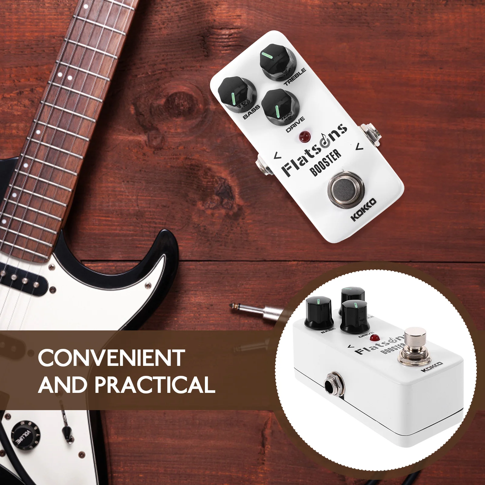 Electric Guitar Effect Pedal Analog Chorus True Bypass Mini Aluminum Shell LED Indicator Anti Skid Rubber Pads Stable
Electric Guitar Effect Pedal Analog Chorus True Bypass Mini Aluminum Shell LED Indicator Anti Skid Rubber Pads Stable