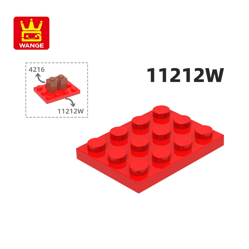 WANGE 11212 Вт 100 г/61 шт. пластина 3x4 Block Moc цветные аксессуары, совместимые с кирпичом DIY детские игрушки в сборе
WANGE 11212 Вт 100 г/61 шт. пластина 3x4 Block Moc цветные аксессуары, совместимые с кирпичом DIY детские игрушки в сборе