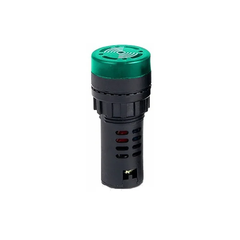 AD16-22SM 22mm Panel Diameter AC DC 12V 24V 110V 220V Flash Signal Light Red LED Active Buzzer Beep Alarm Indicator Green Yellow
AD16-22SM 22mm Panel Diameter AC DC 12V 24V 110V 220V Flash Signal Light Red LED Active Buzzer Beep Alarm Indicator Green Yellow