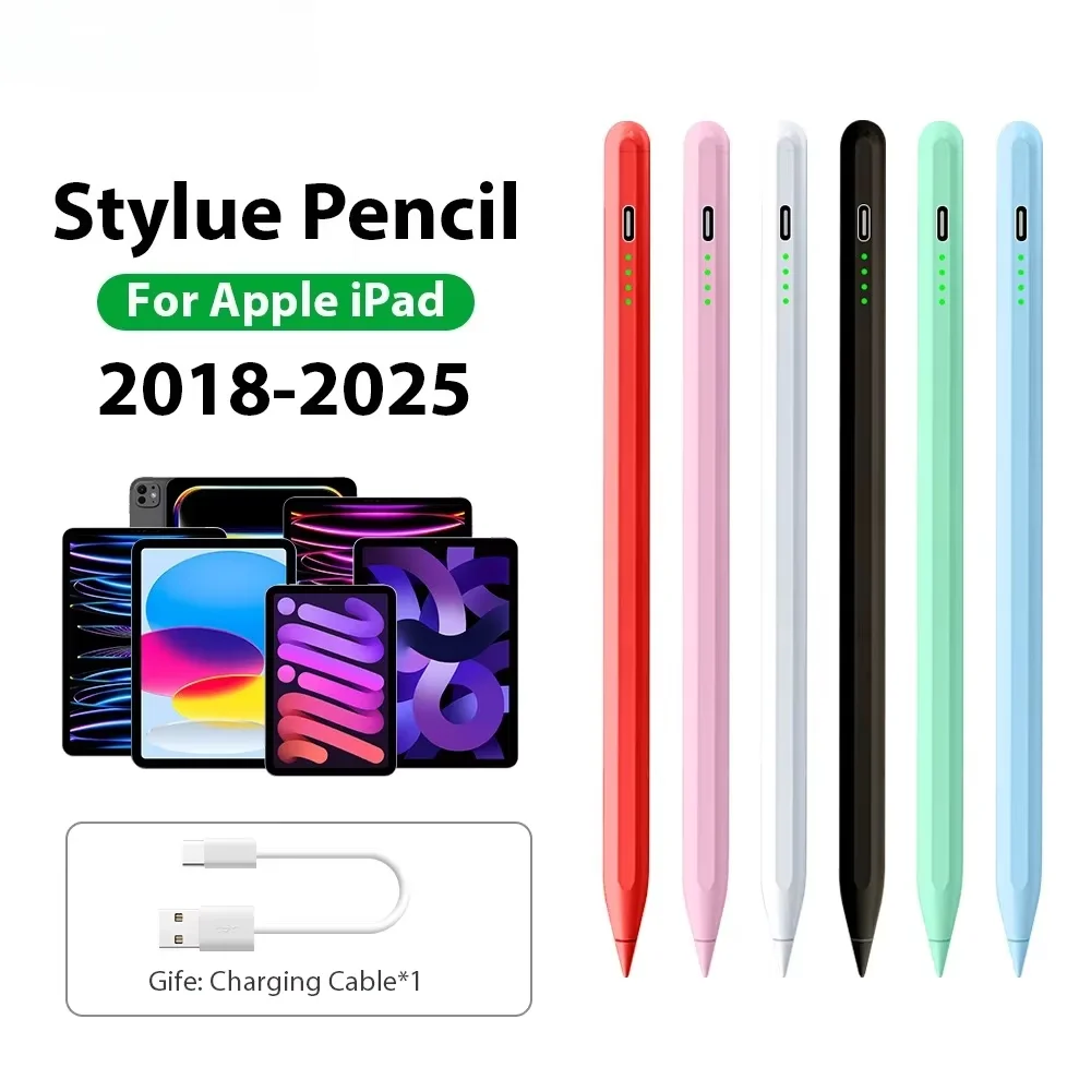For Apple Pencil For iPad A16 10 9 10th 9th Generation Stylus Pen Pro 13 11th M5 M4 12.9 2025 Air 11 M3 M2 5 Mini 7 6 Touch Pens
For Apple Pencil For iPad A16 10 9 10th 9th Generation Stylus Pen Pro 13 11th M5 M4 12.9 2025 Air 11 M3 M2 5 Mini 7 6 Touch Pens