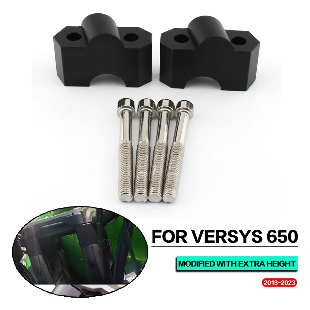 Elevador de manillar de motocicleta, abrazadera trasera para Kawasaki Versys 650, Versys650, KLE650, 2013, 2014-2024
Elevador de manillar de motocicleta, abrazadera trasera para Kawasaki Versys 650, Versys650, KLE650, 2013, 2014-2024