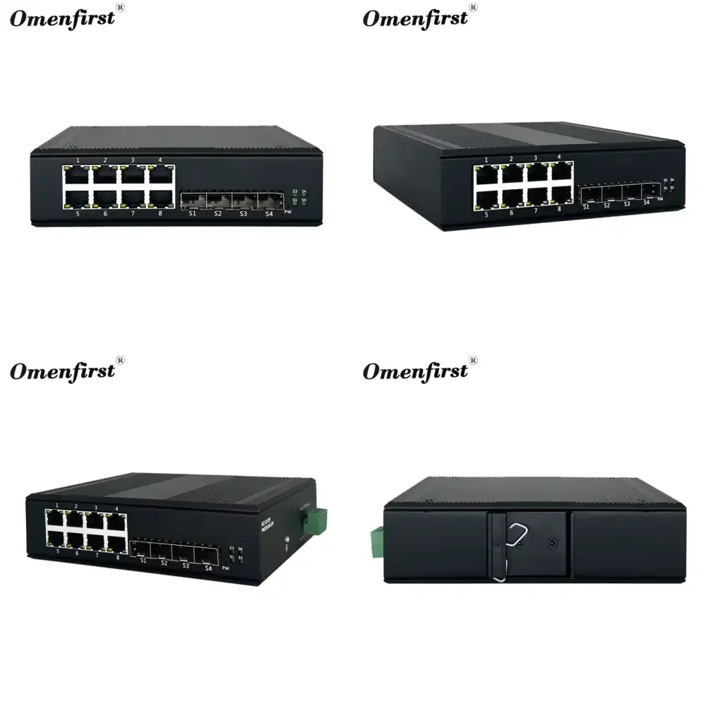 8-портовый промышленный POE-коммутатор с 4 SFP 10G, гигабитный Ethernet, крепление на DIN-рейку, защита IP40, питание DC10~52В, 4K, адресный.
8-портовый промышленный POE-коммутатор с 4 SFP 10G, гигабитный Ethernet, крепление на DIN-рейку, защита IP40, питание DC10~52В, 4K, адресный.