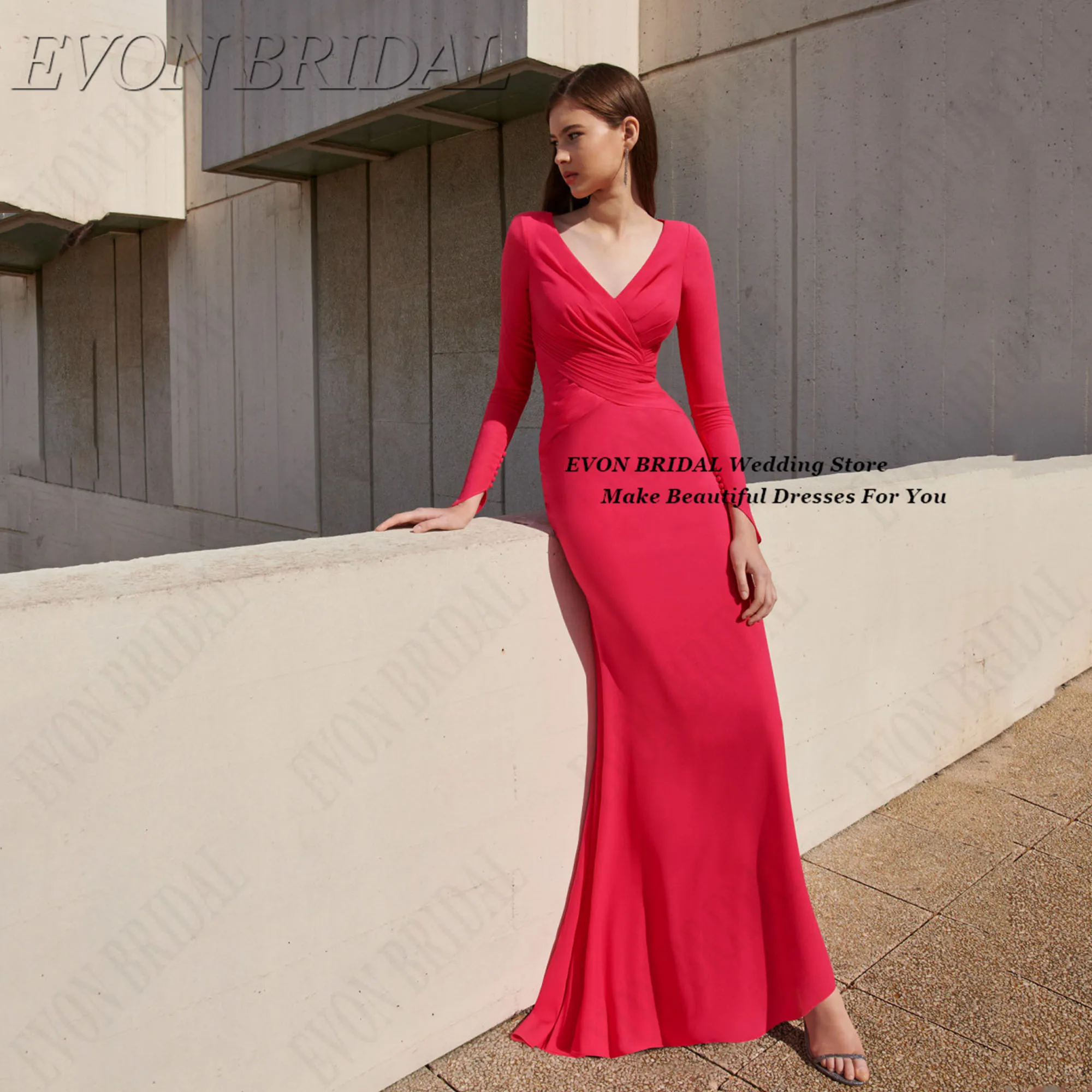 EVON BRIDAL Elegant Wedding Evening Gown Classic Floor Length Evening Party Dress Slim Fit Evening Dress For Women Customized
EVON BRIDAL Elegant Wedding Evening Gown Classic Floor Length Evening Party Dress Slim Fit Evening Dress For Women Customized