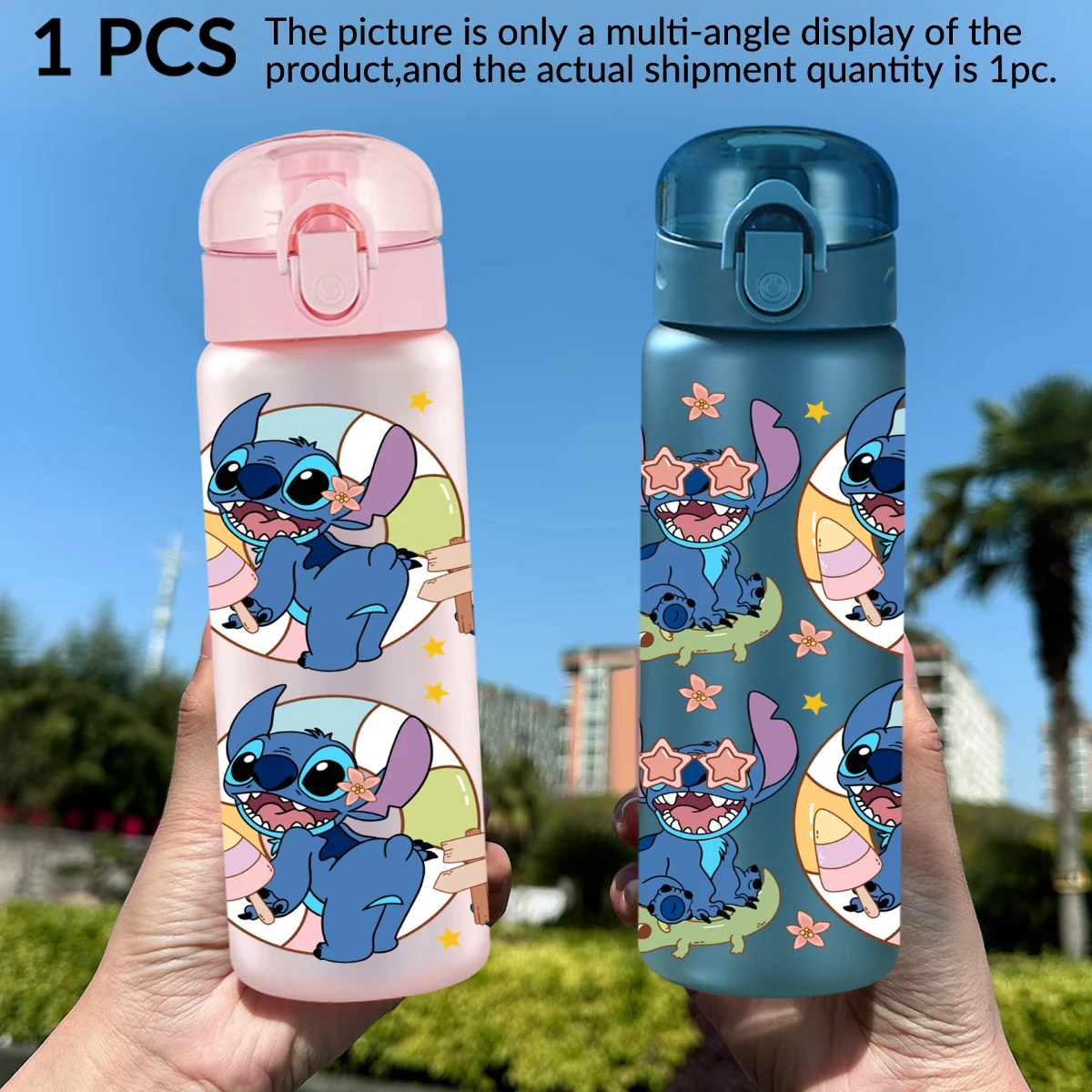 1Pc Disney Stitch Alien Printed 26oz Plastic Water Bottle Outdoor Sports Cup as a Birthday/Back-to-School Gift
1Pc Disney Stitch Alien Printed 26oz Plastic Water Bottle Outdoor Sports Cup as a Birthday/Back-to-School Gift