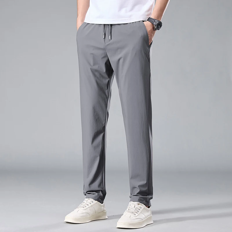 Ice Silk Pants Casual Pants Shorts Sports Outdoor Young Middle-aged Trousers Straight Tie
Ice Silk Pants Casual Pants Shorts Sports Outdoor Young Middle-aged Trousers Straight Tie