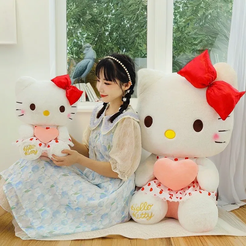 New Sanrio Cartoon Anime Sheer Dress Hello Kitty Plush Doll Big Cute Room Decoration Plush Toy Sleeping Pillow Kawaii Soft Toy
New Sanrio Cartoon Anime Sheer Dress Hello Kitty Plush Doll Big Cute Room Decoration Plush Toy Sleeping Pillow Kawaii Soft Toy