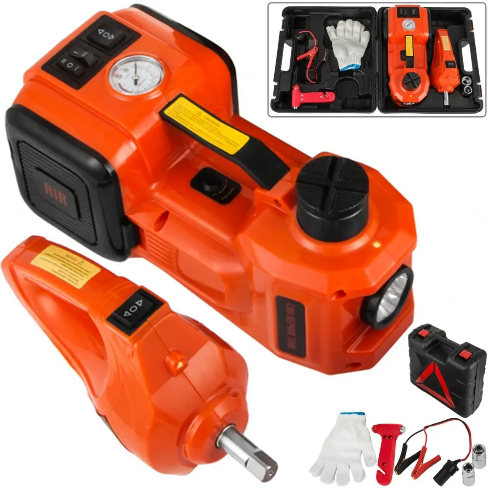 Hydraulic Floor Jack Electric Car 5Ton 12V Vehicle Repair Jack Power Wrench Tire Changing Tools Kit Car Emergency Kit
Hydraulic Floor Jack Electric Car 5Ton 12V Vehicle Repair Jack Power Wrench Tire Changing Tools Kit Car Emergency Kit