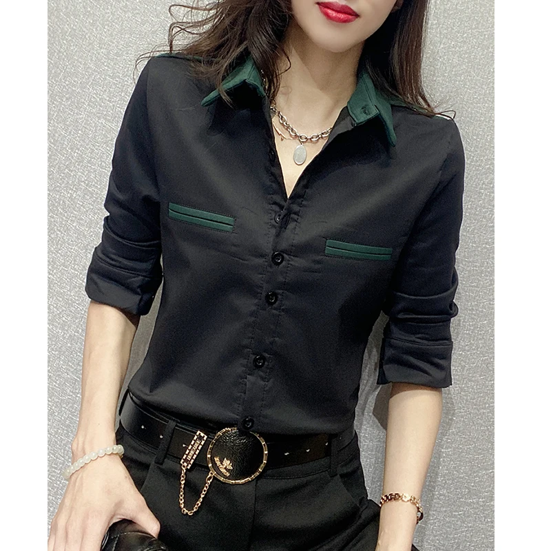 2024 New Fall Winter Plus Fleece Thick Shirts Office Lady Pockets Blouses Chic Sexy Single-breasted Women Long Sleeve Tops 31112
2024 New Fall Winter Plus Fleece Thick Shirts Office Lady Pockets Blouses Chic Sexy Single-breasted Women Long Sleeve Tops 31112