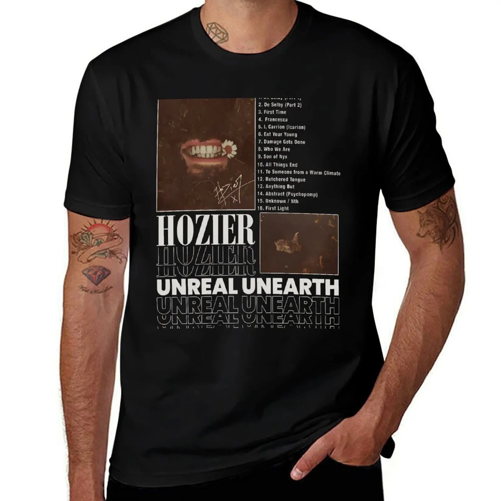 Unreal Unearth Hozier Music T-Shirt plus size tops basketball graphic tees Funny t-shirts rapper graphic tees tee shirts for men
Unreal Unearth Hozier Music T-Shirt plus size tops basketball graphic tees Funny t-shirts rapper graphic tees tee shirts for men