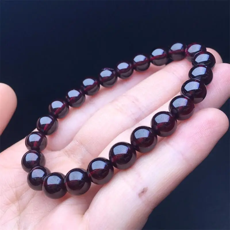 8MM Natural Garnet Bracelet Colorful Gemstone Bead Strings Fashion Beautifully Jewelry For Men And Women Gift 1PCS
8MM Natural Garnet Bracelet Colorful Gemstone Bead Strings Fashion Beautifully Jewelry For Men And Women Gift 1PCS