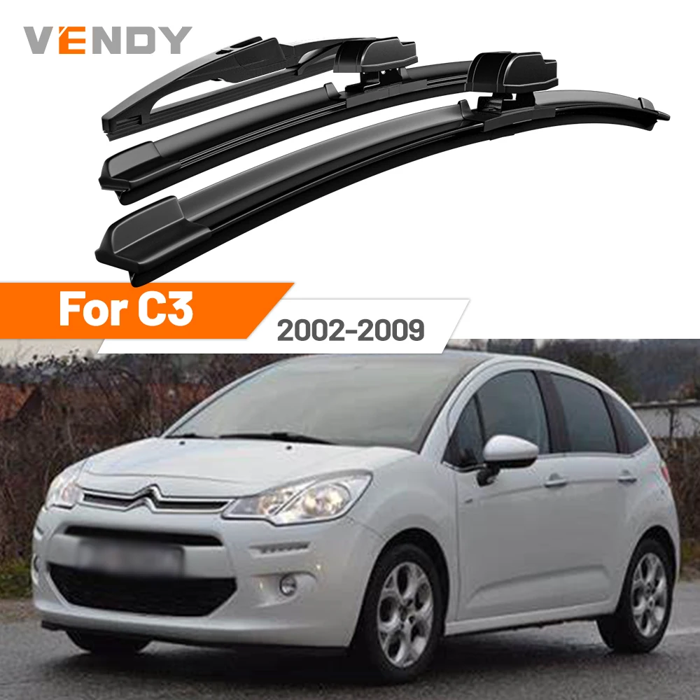 Для Citroen C3 2002-2009 (2003, 2004, 2005, 2006, 2007, 2008) — Комплект передних и задних щеток стеклоочистителя, аксессуары
Для Citroen C3 2002-2009 (2003, 2004, 2005, 2006, 2007, 2008) — Комплект передних и задних щеток стеклоочистителя, аксессуары