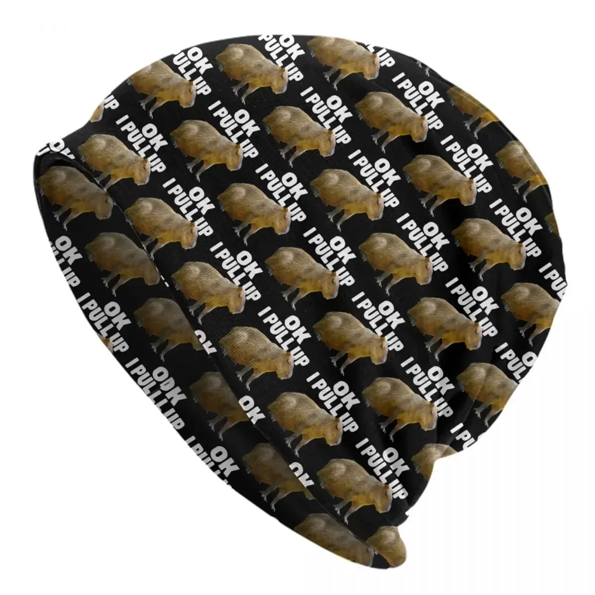 Ok Saya Pull Up Capybara Bonnet Hats Street Knitted Hat For Women Men Autumn Winter Warm Animal Pet Skullies Beanies Caps
Ok Saya Pull Up Capybara Bonnet Hats Street Knitted Hat For Women Men Autumn Winter Warm Animal Pet Skullies Beanies Caps