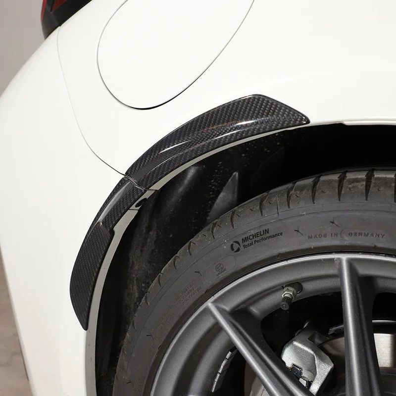 For Toyota 86/Subaru BRZ 2022 Accessories Real Carbon Fiber Look Car Rear Side Wheel Wheel Eyebrow Decoration Sticker Protector
For Toyota 86/Subaru BRZ 2022 Accessories Real Carbon Fiber Look Car Rear Side Wheel Wheel Eyebrow Decoration Sticker Protector