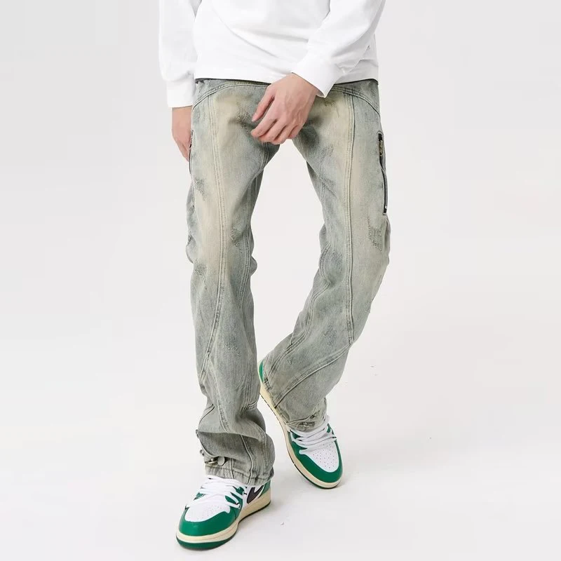 Mens Pants Men's Jeans Straight Tube Style Youth Unisex Handsome Personalized Versatile Loose Pants
Mens Pants Men's Jeans Straight Tube Style Youth Unisex Handsome Personalized Versatile Loose Pants