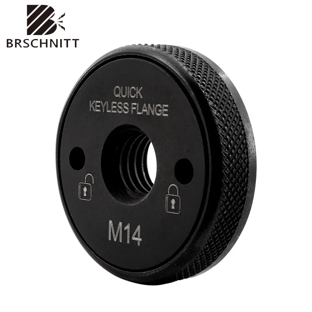 BRSCHNITT Angle Grinder Accessories Featuring a Self-locking Flange M14 thread Allow for Quick Attachment Removal Cutting Disc
BRSCHNITT Angle Grinder Accessories Featuring a Self-locking Flange M14 thread Allow for Quick Attachment Removal Cutting Disc