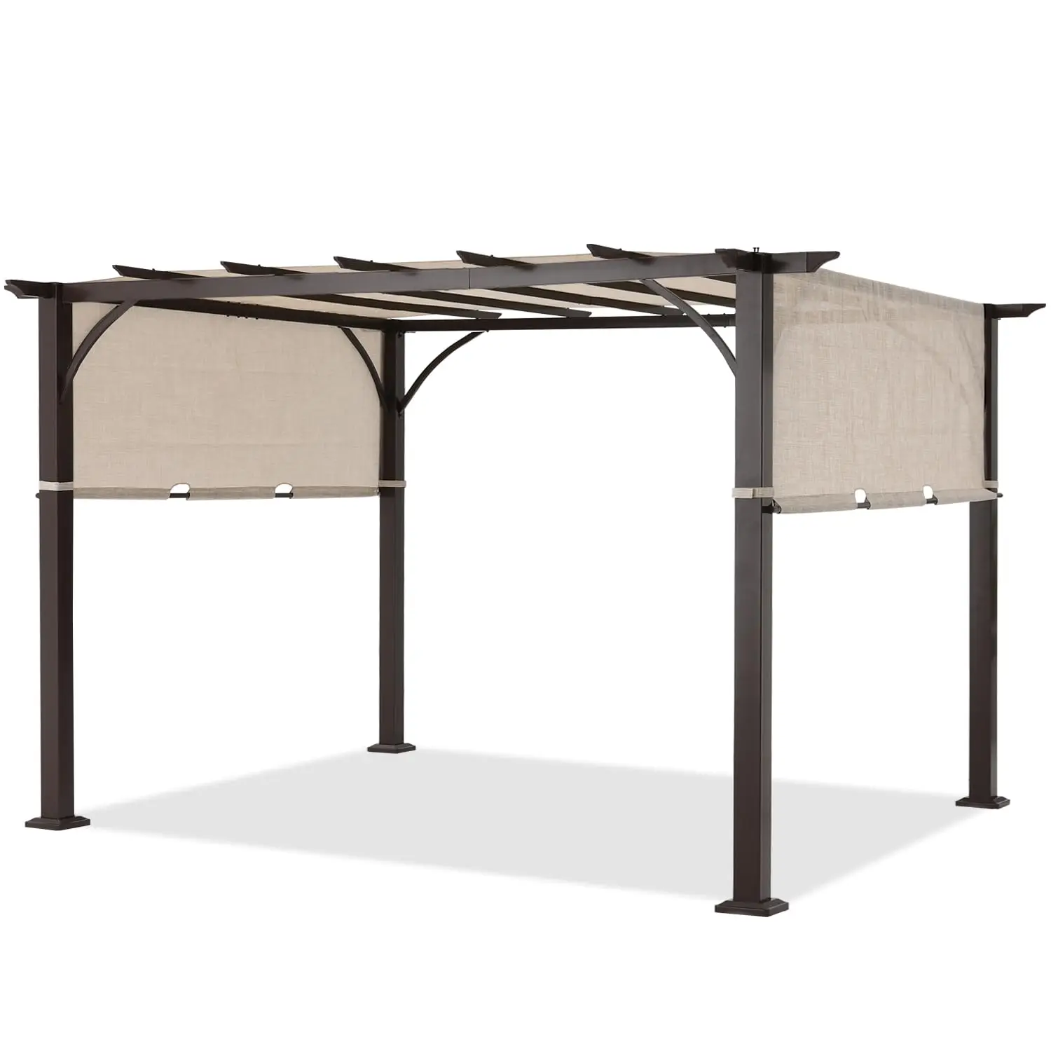!@Dwoo Garden 10x12ft Sturdy Metal Canopy Water Resistant Rustproof Outdoor Retractable Pergola
!@Dwoo Garden 10x12ft Sturdy Metal Canopy Water Resistant Rustproof Outdoor Retractable Pergola